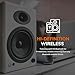 Audioengine A5 White 150W Wireless Bluetooth Home Music System with White S8 Subwoofer