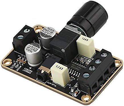 DollaTek Audio Amplifier Board, PAM8406 Digital Power Amplifier Board 5W+5W Immersion Gold Stereo Amp 2.0 Dual Channel Mini Class D DC5V Amplify DIY Circuit Module