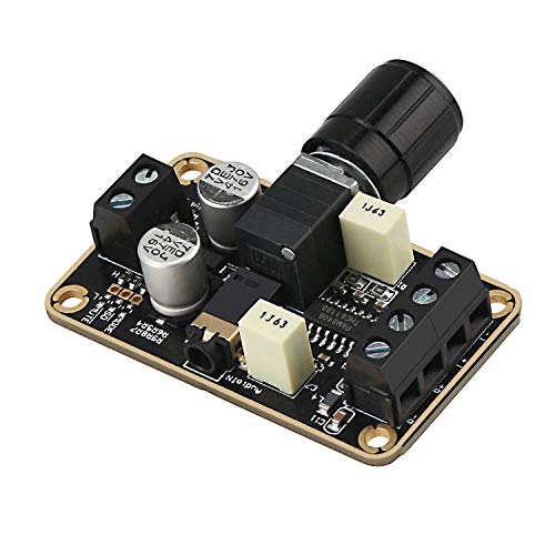 DollaTek Audioverstärker-Board, PAM8406 Digitales Leistungsverstärker-Board 5W + 5W Immersions-Gold-Stereoverstärker 2,0 zweikanalige Mini-Klasse-D-DC5V verstärken das DIY-Schaltungsmodul
