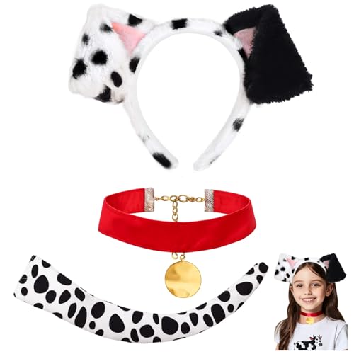 Ideale per cosplay di gruppo e spettacoli. Gli accessori per costumi dalmati sono un'ottima scelta per cosplay di gruppo di 101 dalmati o spettacoli teatrali. Abbina questo set con abiti simili per creare un tema coeso che attiri l'attenzione e completi le dinamiche di gruppo.