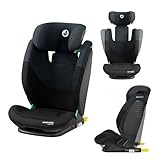 Maxi-Cosi RodiFix S i-Size, Seggiolino Auto ISOFIX Reclinabile in 3 Posizioni, 3,5-12 Anni (100-150 cm), Regolabile in Altezza/Larghezza, Protection G-CELL, Tecnologia AirProtect, Tonal Black