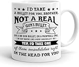 Taza De Té Recibiría Una Bala Tazas Desayuno Ideal Tazas De Cafe Decorativa Taza Personalizada Para Uso Diario Regalo Oficina 330Ml