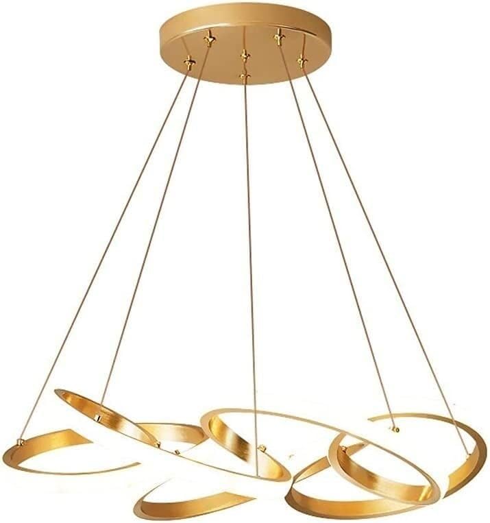 Lustre LED moderne pour éviter l'éblouissement avec plafonnier acrylique dimmable 78W