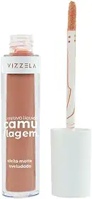 Corretivo Líquido Camuflagem Vizzela Salmão 5g