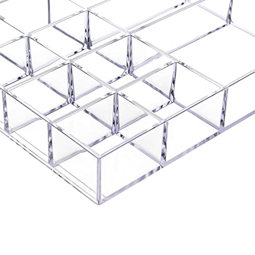 Organizador de Escritorio Grande, Metaltru, Transparente