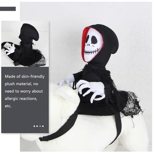 Disfraz de capa para perro talla S Halloween miniatura 7