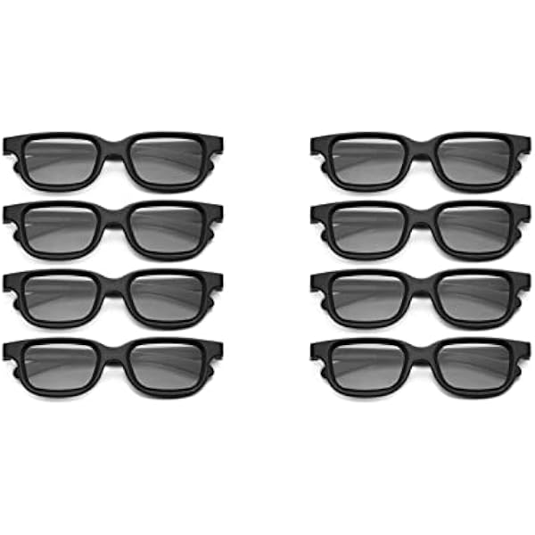 ISTOVO 8 Spolaryzowane Pasywne Okulary 3D do Ekranu Cinema IMIX