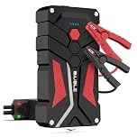 BIUBLE Jump Starter 5000A Car Battery Booster Jump Starter 12V Portable Power Pack (up to 9.0L Gas or 8.5L Diesel Engine), Car Starter Power Bank with LED Flashlight,Force Start