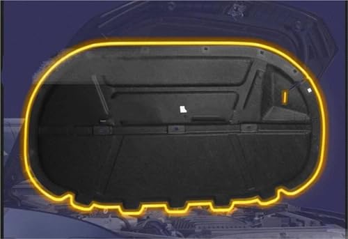 Coussin Isolant de Capot pour VW Passat B8 2017-2022 : Housse Moteur Avant - 4