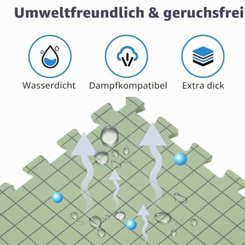 Blockiermatten-Set mit Raster, 50 T-Nadeln, EVA-Schaum, zum Spannen von Strick- und Häkelarbeiten – Bild 5