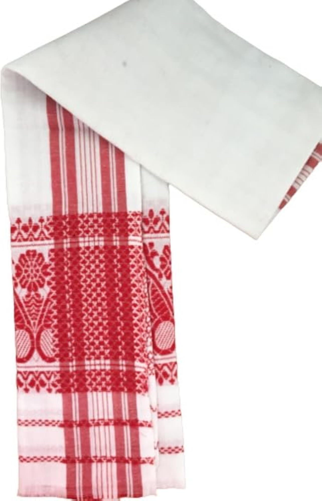 Cotton Hand, Hair, Face Gamchha Set (Pack of 2)