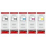 LOMENTICS PFI-320 Ink Tank Pigment (5-Pack, 1Black, 1Matte Black, 1Cyan, 1Magenta, 1Yellow) Loment Compatible PFI 320 PFI320 Ink Tank Replacement for TM-300 TM-305 TM-200 TM-205 Printer