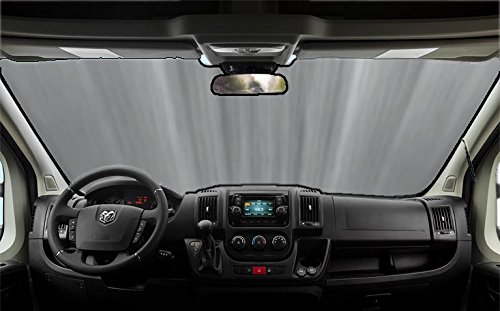 AutoHeatshield Sunshade for Ram Promaster Full Size Van 2014 2015 2016 2017 2018 2019 2020 2021 Custom Fit Windshield Heatshield Sun Shade