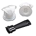2 Schmutzfilter Filter + 1 Düsenset Düse u. Bürste geeignet für Vorwerk Akkusauger VC100 VC 100