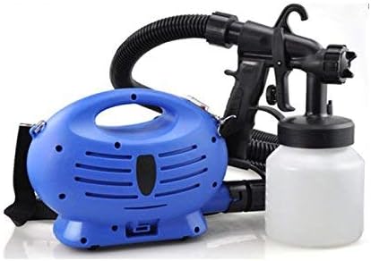 Electric Paint Sprayer System Zoom, Paint Sprayer Gun, Painting Fence Bricks Outdoors, Spray Gun for Fences