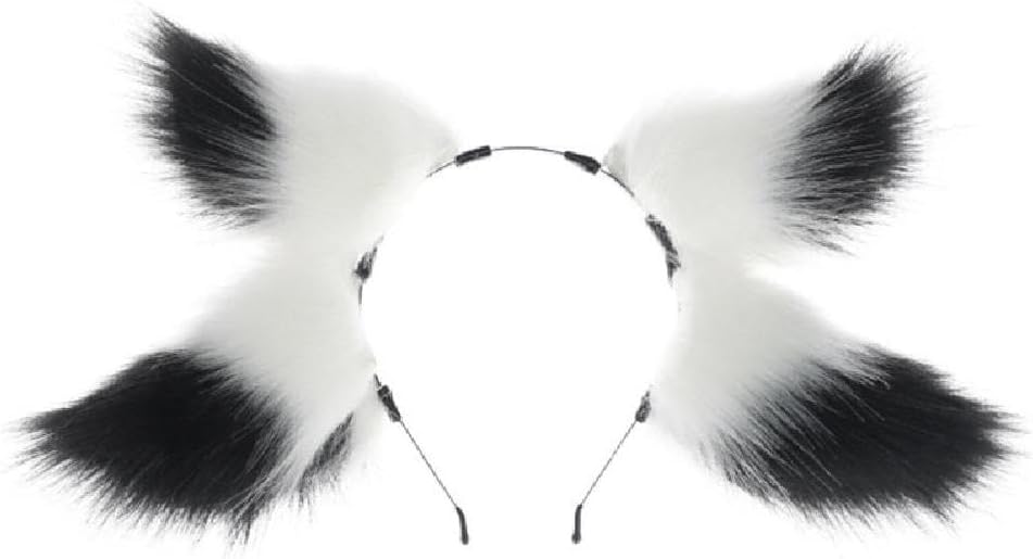 Comic-Show Hairhoop Ear Hairband Plush Headband Lolita-Style Costume Headdress Girl Female Cosplay Party Headwear Animal Ear Headband Cosplay Headband
