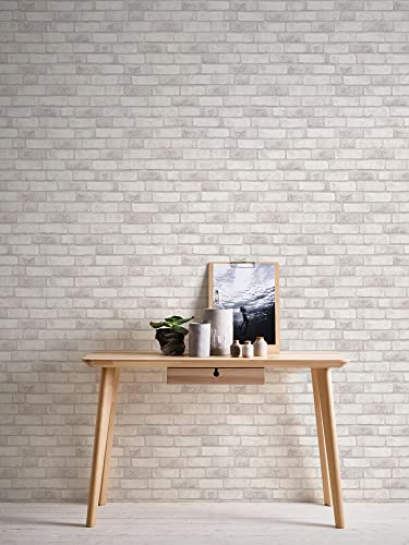 Papier peint intissé effet pierre pour rénovation murale Bricks Stones