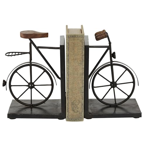Deco 79 Metal Bike Decorative Bookends Vintage Inspired Non 