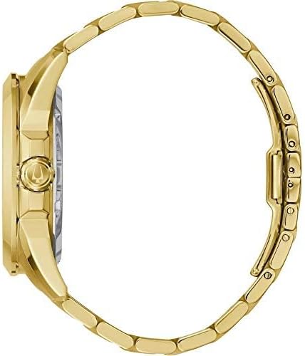 Bulova Men's Sutton Chronograph Automatic Gold-Tone Watch | 43mm | 97A162 - Image 2