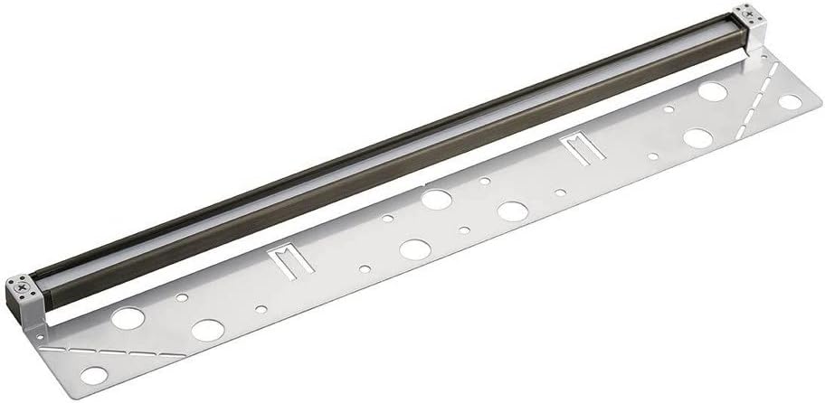 Kichler 16103AZT30 Landscape Deck, 24-Light LED 64.8 Total Watts, Textured Architectural Bronze