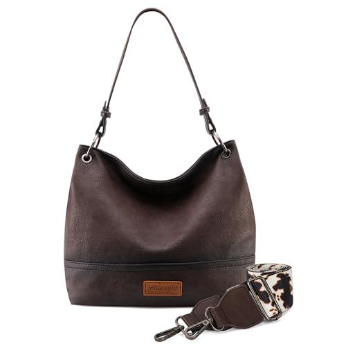 Montana West Wrangler Hobo Bags for Women Vegan Leather Shoulder Purses and Handbags with Crossbody Strap WG20-918ACF