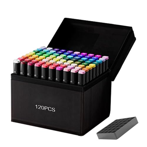 Stylos à dessin et feutres de coloriage pour journal créatif