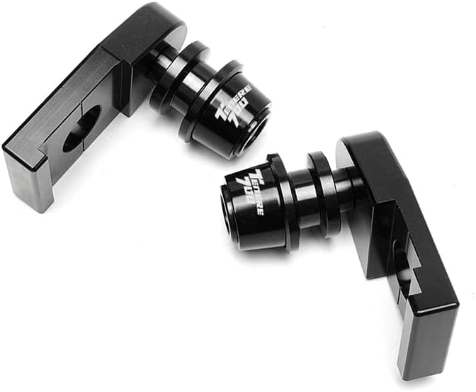 Miniatura 6 de QQLADY Z Chain Adjustment Block Frame Swingarm Spools Sliders for Yamaha TENERE 700 Tenere700 XTZ 700 XTZ700 2019-2021 X (Color  Black)