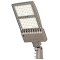 480V LED Parking Lot Light 320W 44,800LM with Adjustable Slip Fitter UL DLC Listed 5000K LED Shoebox Street Pole Light Flood light IP65 Waterproof Commercial Outdoor Area Lighting ?for Stadium Roadway