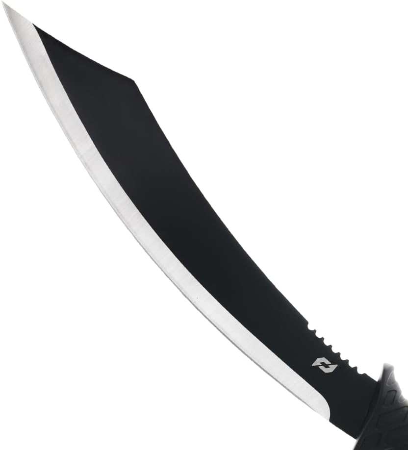 Schrade Delta Class Decimate Kukri 20.75in with 14.5in 3Cr13 Steel Blade and Non-Slip Grip for Outdoor Survival, Camping, and Bushcraft