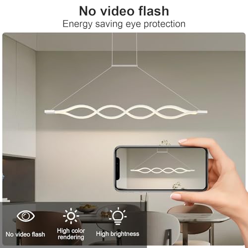 Éclairage de plafond pour cuisine restaurant et chambre wave - 4