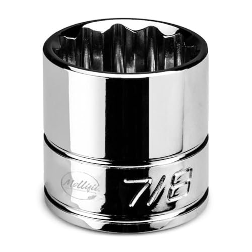 3/8 in Drive 7/8 in 12-Point SAE Shallow Socket, Mfr: CP16358-A