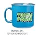 Silver Buffalo Teenage Mutant Ninja Turtles TMNT Turtle Power Ceramic Camper Mug, 20 Ounces