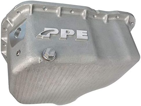 PPE High-Capacity Cast Aluminum Deep Engine Oil Pan (Raw) 114052000 Compatible with 2001-2010 Chevy/GMC 6.6L Duramax Diesel