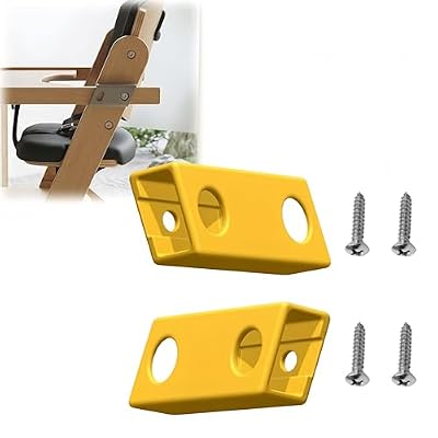 Replacement Tray Support Brackets Compatible with Abiie Beyond Junior Y Chair for Secure and Stable Tray Attachment (Yellow)