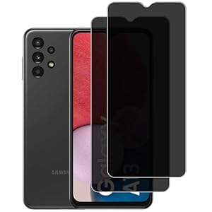 KELOLIN [2 Stück für Samsung Galaxy A12 / A13 4G/5G / A32 5G / A02s / A03s Privatbildschirm für Panzerglas, 9H Härte, Anti-Spy, Anti-Kratzen, Sichtschutz Schutzfolie für Samsung Galaxy A12/A13 4G/5G