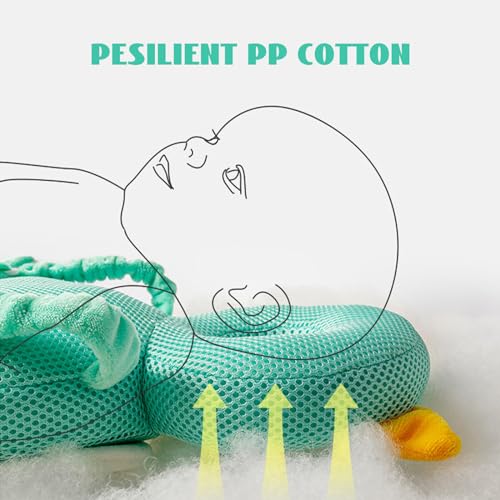 BORDSTRACT Cartoon Baby Head Protector Backpack, Soft, Breathable, and Adjustable, for 0-3 Years Old(Pink Butterfly Plush)2