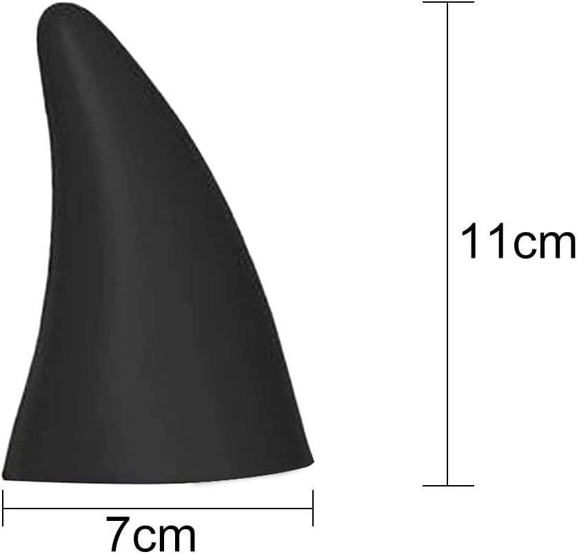 Dimensions of the iSpchen 3D Horn Decoration Sticker