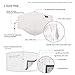 GUOER Cotton Face Mask Can Be Washed Reusable One Size - Not PFFR Mask (N17N02BL)