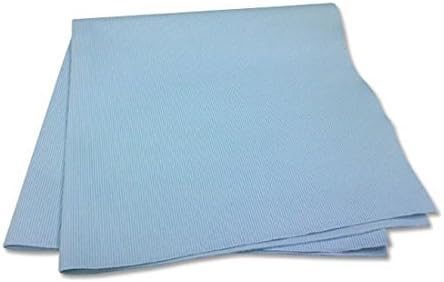[システムクロス] マイクロファイバークロス 超音波カット 薄手A 40cm&times;40cm 20枚セット ブルー 超極細繊維 コネクト