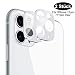Produktbild FANIER Kamera Panzerglas Schutzfolie für iPhone 11 Pro/11 Pro Max Kameraschutz [2 Stück], 9H Härte Full Sreen Cover Kameraschutzhülle Linse Metall Linse Displayschutz für iPhone 11 Pro/11 Pro Max,Weiß