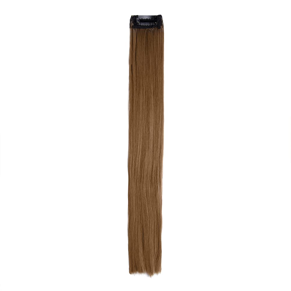 Streak StreetGOLDEN BROWN STRAIGHT CLIP-ON STRANDS