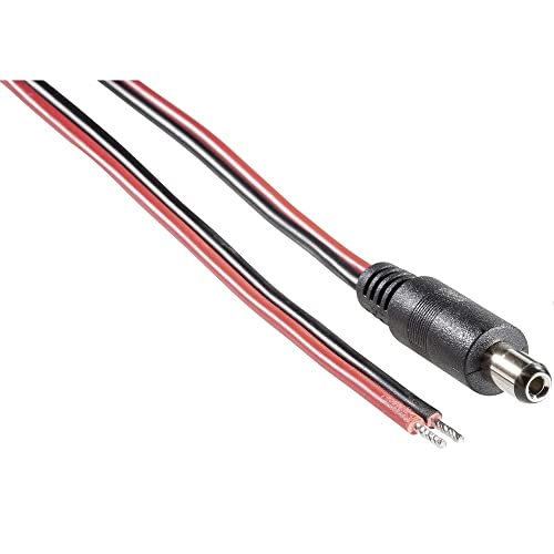 Cavo Di Collegamento A Bassa Tensione Bkl Electronic 072070 Dc Maschio - Estremità Aperta 5.5 Mm 2.1 Mm 2.00 M 1 Pc(S)