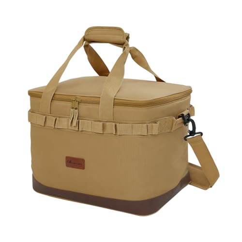 MOON LENCE SNB-03 Cooler Box, Large Capacity, 9.8 gal (35 L), Insulated, Foldable, Can Be Used with Hand or Shoulder Bag, Soft Cooler, Cooler Bag, Camping, Outdoor Activities, Sand