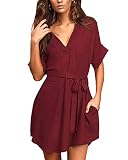 Ocasiones: el vestido de mujer Yoins es una excelente opción para usar en la playa, fiesta, hogar, uso diario, compras, escuela, club, vocación, al aire libre.