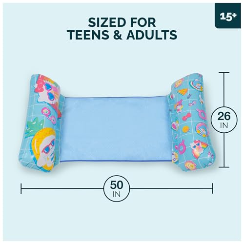 SwimWays Hello Kitty Swim Hammock Pool Float for Ages 15+ - image 6