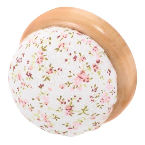 STOBOK Nadelkissen Holzsockel Kompakter Nadelhalter Für Kreuzstich Und Nähen Stickerei Zubehör Organisieren Von Stichnadeln Praktischer Nähzubehör Organizer