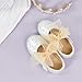 Otter MOMO Toddler/Little Girls Mary Jane Ballerina Flats Shoes Slip-on School Party Dress Gold Shoes Size 9