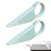 Yajexun Colchón - Cuña Colchón Ergonómico 2 Piezas, Herramienta Práctica para Hacer Camas Y Levantar Colchones, Fácil Permitir Que Se Meta Rápidamente En La Sábana