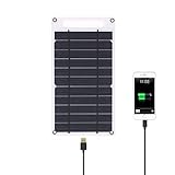 [page_title]-lixada 7,8 W Solar Ladegerät, tragbares Solar Panel Ladegerät, Smart Handys und andere USB-Geräte für Handy Outdoor Camping Klettern Wandern