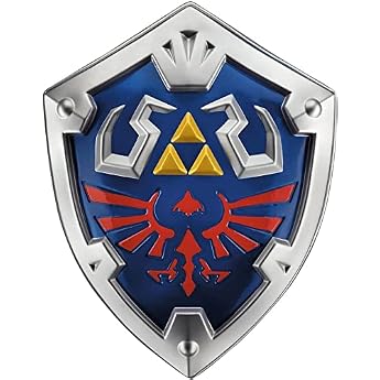 Disguise The Legend of Zelda Link Shield Halloween Shield Cosplay Event Party Zelden TV Game [Parallel Import]
